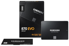 Накопитель SSD 2.5 Samsung MZ-77E250B/EU 870 EVO 250GB SATA 6Gb/s V-NAND 3bit MLC 560/530MB/s IOPS 98K/88K MTBF 1.5M