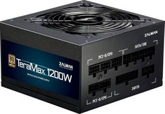 Блок питания ATX Zalman TeraMax ZM1200-TMX 1200W, ATX, APFC, 120mm fan, 80+ Gold, full modular, Retail