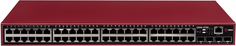 Коммутатор управляемый QTECH QSW-3750-52T-AC-R L2+, 48 портов 10/100/1000BASE-T, 4 порта 100/1000BASE-X SFP, 4K VLAN, 16K MAC адресов, консольный порт