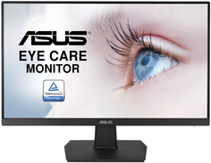 Монитор 23,8" ASUS VA24ECE 1920x1080, IPS, LED, 75Hz, 250cd/m2, 16:9, 178°/178°, FreeSync, HDMI, USB Type-C, Tilt, черный