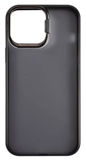 Чехол Usams US-BH783 УТ000028090 пластиковый с подставкой для iPhone 13 Pro Max, с силиконовым краем, черный (IP13PMYY01)