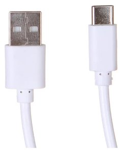 Кабель интерфейсный mObility УТ000025673 USB/Type-C, 3А, 1м, белый