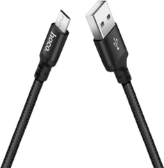 Кабель интерфейсный Hoco X14 Times USB/MicroUSB, черный