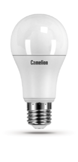Лампа светодиодная Camelion LED7-A60/845/E27 7Вт/55Вт, E27, 170-265В, 4500К, 590лм, ЛОН (11254)