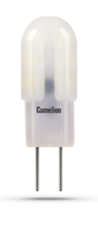 Лампа светодиодная Camelion LED2.5-JC-SL/845/G4 2,5Вт/25Вт, G4, 12В, 4500К, 215лм, капсула (12302)