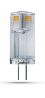 Лампа светодиодная Camelion LED3-G4-JC-NF/845/G4 3Вт/25Вт, G4, 12В, 4500К, 255лм, капсула (13701)