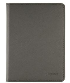 Чехол IT Baggage ITKT01-5 для планшета/электронной книги, 6", серый, кожезаменитель