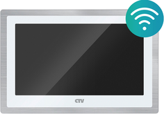 Видеодомофон CTV CTV-M5102AHD (белый) с технологией Touch Screen для управления работой и параметрами монитора