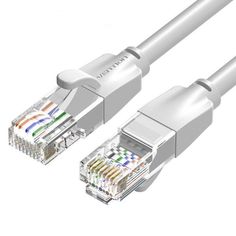 Кабель патч-корд U/UTP 6 кат. 3м Vention IBEHI прямой RJ45 серый