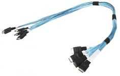 Кабель Chenbro 126-23712-3005A1 OCuLink Vertical to OCuLink Vertical 4-in-1