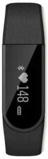 Часы Lime 116HR black пульсометр, шагомер, подсчет калорий, будильник, черный ремешок