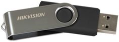 Накопитель USB 2.0 32GB HIKVISION HS-USB-M200S/32G брелок для переноса данных, серебристый/чёрный