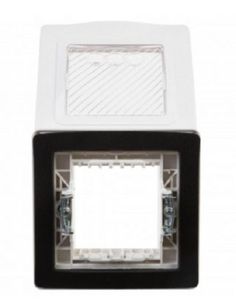 Рамка DKC 4400922 для монтажа в стену, IP55, "Белое облако", 2 модуля, "Avanti"