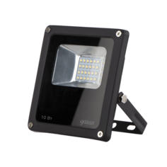 Прожектор светодиодный Gauss 613100310 LED 10W 700lm IP65 6500К черный