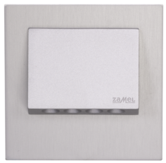 Светильник Zamel 11-221-11 NAVI Алюминий/Хол.бел. в монт.коробку, 230V AC