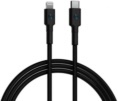 Кабель интерфейсный Xiaomi AL873K Black USB Type-C/Lightning, черный, 1м