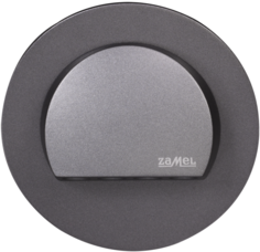 Светильник Zamel 09-111-32 RUBI Графит/Тепл.бел. на стену, 14V DC