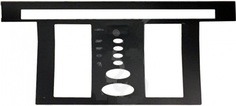 Накладка Chenbro 165-19011-Y11600 для лицевой панели корпуса с обозначениями светодиодов (Front LED Mylar Plate Insulation), для корпуса серии RM41300