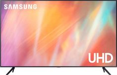 Телевизор Samsung UE50AU7100UXCE чёрный/LED/50"/3840x2160/4K UltraHD/Wi-Fi/ВТ/Smart TV/3*HDMI/USB 2.0