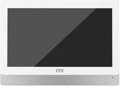 Видеодомофон CTV CTV-M4902 (белый) с технологией Touch Screen для управления работой и параметрами монитора
