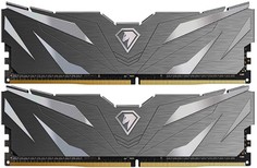 Модуль памяти DDR4 16GB (2*8GB) Netac NTSWD4P32DP-16K Shadow II PC4-25600 3200MHz CL16 1.35V black with radiator