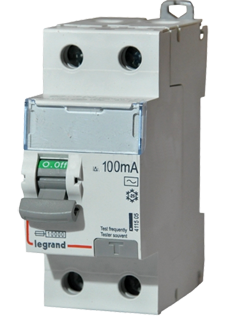 Выключатель дифференциального тока (ВДТ, УЗО) Legrand 411516 DX³-ID - 2П, 230 В~, 63 А, тип AC, 100 мА, 2 модуля