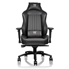 Кресло Thermaltake Tt Premium X Comfort XC 500 GC-XCS-BBLFDL-01 игровое, до 150кг, кожзаменитель, black