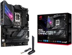 Материнская плата ATX ASUS ROG STRIX Z690-E GAMING WIFI (LGA1700, Z690, 4*DDR5(6400), 6*SATA 6G RAID, 3*M.2, 4*PCIE, 7.1CH, 2.5Glan, WiFi, BT, 5*USB 3