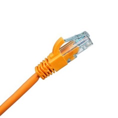 Кабель патч-корд U/UTP 5e кат. 1м BNH B500-UTP-5E-1.0-LSZH-OR неэкр., RJ45/RJ45, d 0,2 1м, LSZH, AWG24 оранжевый