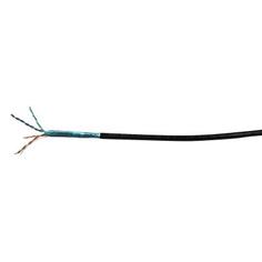 Кабель витая пара F/UTP 5e кат. 4 пары BNH B010.N-FTP-5E-PE-B Ø 0,51мм, AWG24, PE, 100МГц,(305м), тип прокладки: снаружи зданий, цвет: чёрный