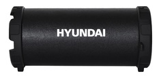 Портативная акустика Hyundai H-PAC220 10W 1.0 BT/3.5Jack/USB черный/голубой