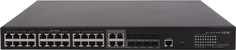 Коммутатор H3C LS-5130S-28P-HPWR-EI-GL L2 Ethernet Switch with 24*10/100/1000BASE-T PoE+ Ports(AC 370W,DC 740W), 4*100/1000BASE-X Ports, and 4*GE Comb