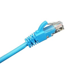 Кабель патч-корд U/UTP 5e кат. 3м BNH B500-UTP-5E-3.0-LSZH-BL неэкр., RJ45/RJ45, d 0,2 3м, LSZH, AWG24 синий