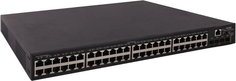 Коммутатор H3C LS-5130S-52P-PWR-EI-GL L2 Ethernet Switch with 48*10/100/1000BASE-T PoE+ Ports(AC 370W,DC 740W) and 4*1000BASE-X SFP Ports,(AC/DC)