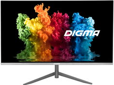 Монитор 23,8" Digma DM-MONF2410 1920x1080, 5ms, 250 кд/м2, DP, HDMI, стальной