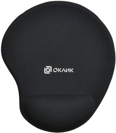 Коврик для мыши Oklick OK-RG0550-BK черный 220x195x20мм