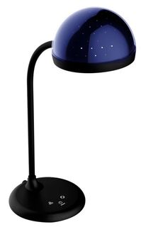 Светильник настольный Camelion KD-828 С02 светодиодный, 6,5Вт, ~230В, 360лм, 2700К-6500К, чёрный, на подставке