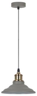 Светильник подвесной Camelion PL-600 C68 макс. мощ. 40Вт, ~230В, 1хE27, интерьерный, серия "LOFT" серый + стар медь