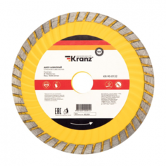 Диск KRANZ KR-90-0133 алмазный отрезной Turbo волна 180x22.2x2.2x10 мм