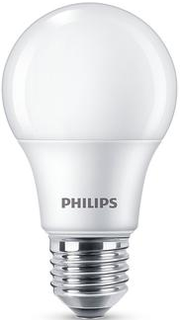 Лампа светодиодная Philips 929002298987 E27, 7W = 65W, теплый свет, Essential