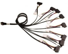 Кабель ACD ACD-60006-MD (6710076) Slimline SASx8 (SFF8654) -to- 8x U.3 Direct, 1M, (анaлог Broadcom 05-60006-00)