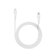 Кабель интерфейсный Canyon MFI-4 CNS-MFIC4W USB Type-C/Lightning, 1.2m, white