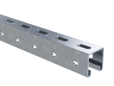 Профиль С-образный DKC BPM4120ZL 41х41 мм, длина 2000 мм, толщ. 2,5 мм, цинк-ламельный, "B5 Combitech" (уп/2 м)