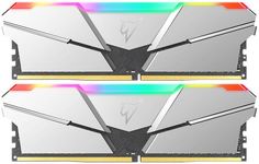 Модуль памяти DDR5 32GB (2*16GB) Netac NTSRD5P48DP-32S 4800Mhz, RGB, CL40, Silver