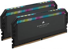 Модуль памяти DDR5 32GB (2*16GB) Corsair CMT32GX5M2B5200C40 DOMINATOR PLATINUM RGB PC5-41600 5200MHz CL40 радиатор 1.25V