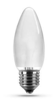 Лампа накаливания Camelion 40/B/FR/E27 40Вт, Е27, 220В, 383-390лм, 1000 часов работы, колба типа B35