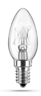 Лампа накаливания Camelion DP-704 Camelion 7077 7Вт, E14, 220В, 50лм, 1000 часов работы, колба типа T22 / для ночников, прозрачная (7077), блистер 4шт