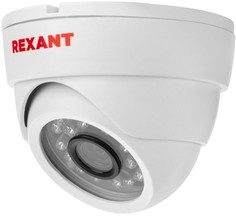 Видеокамера Rexant 45-0138 купольная AHD 2.0 Мп Full HD 1920x1080 (1080P), объектив 2.8 мм, Ик до 30 м