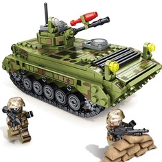Конструктор Sembo Block БМП - Боевая машина пехоты 376 деталей