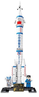 Конструктор Sembo Block Космическая ракета 203304 885 деталей